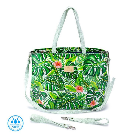 Torba ze skóry ekologicznej Secret Garden - Makaszka