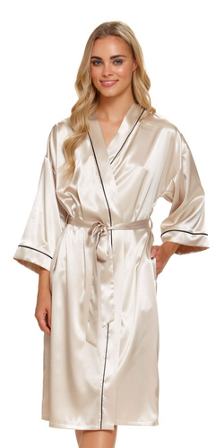 Szlafrok damski 5227 Doctor Nap - champagne