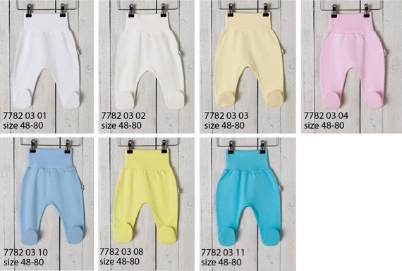 003 03 Półśpioch niemowlęcy "Basic" Nicol - żółty