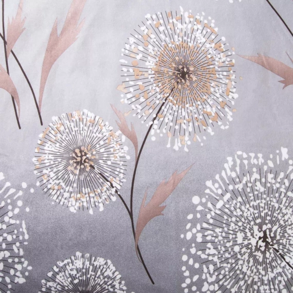 31513/2 Darymex Flanelove szara dmuchawce– komplet pościeli flanelowej, 100% bawełna, ciepła i przytulna