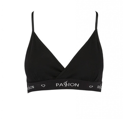 Biustonosz miękki PS008 Passion czarny