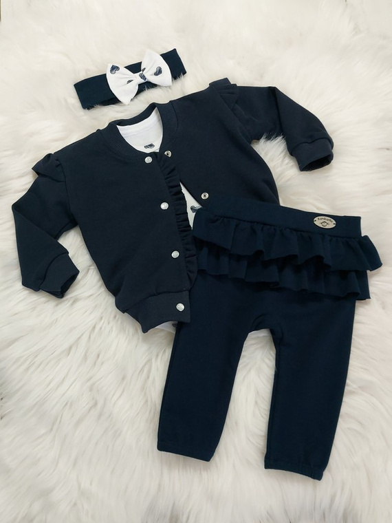 Blezerek dziewczęcy Nadia Bambarillo granatowy