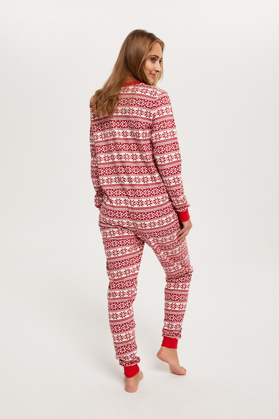 Kombinezon damski Alaska Italian Fashion- czerwony