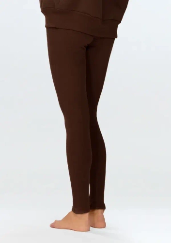 Legginsy długie Oseye Dkaren czekoladowy