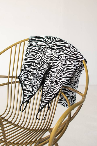 Koszulka nocna 746 Savannah Forex biały-czarny