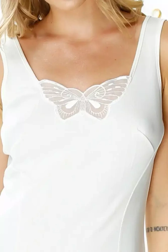 Halka nocna damska 6278 Papilo Mewa ecru