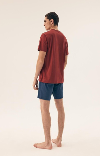 Piżama Męska 42614 Sleeper Henderson - bordo