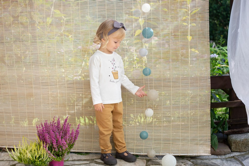 Bluzka z długim rękawem Tres Bien Pinokio - ecru 