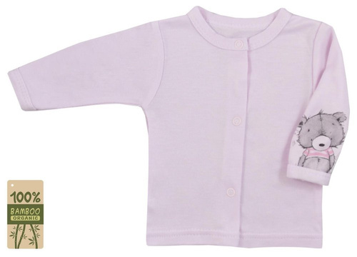 "TOMMY BAMBUS" Kaftan niemowlęcy Koala - różowy