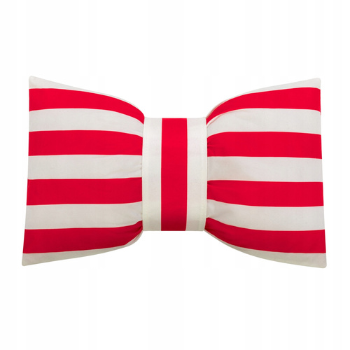 Świąteczna poduszka dekoracyjna Kokarda 30x50 cm – welur velvet Spod Igły i Nitki