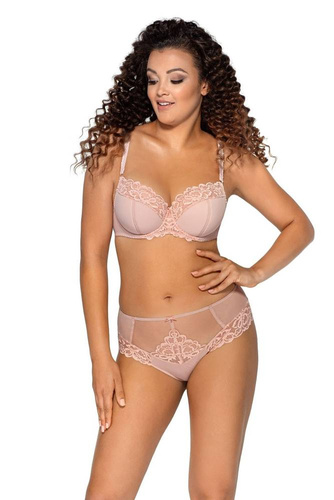 Półusztywniany Biustonosz 1992 Ava - różowy