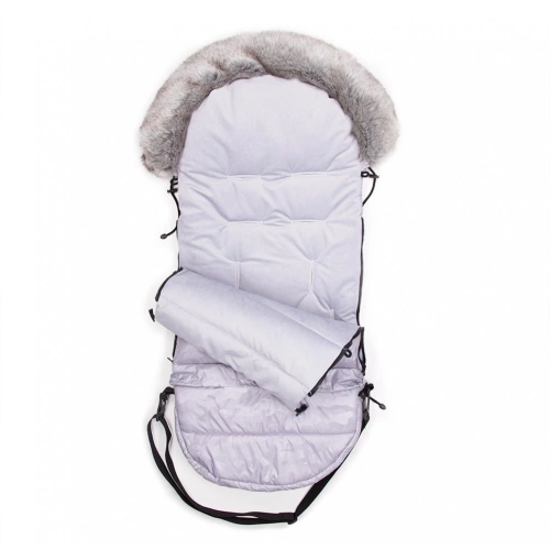 Śpiworek do wózka 3 w 1 Eevi - jasny szary