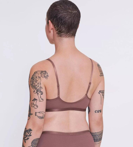 Miękki biustonosz Braletka Romance SI Sloggi - Cacao