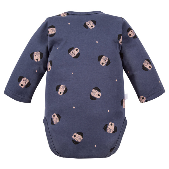 Body z długim rękawem Puppy Playtime Eevi- granatowy
