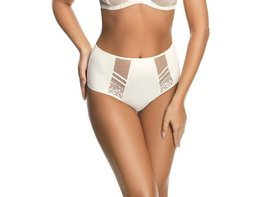 Figi damskie brazyliany K 498 Paradise  GORSENIA  -śmietankowy