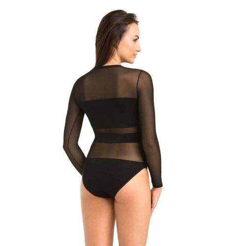 Body damskie Stripy Teyli -czarny