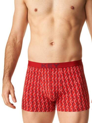 Bokserki męskie MXH 516   Key czerwony