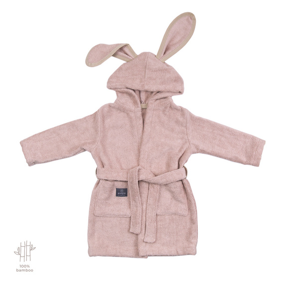 Szlafrok dziecięcy bambusowy Sepia Rose Makaszka