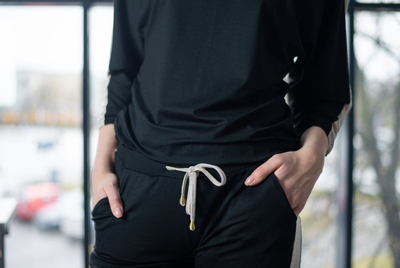 Komplet dresowy 502 MIRACLE- czarny