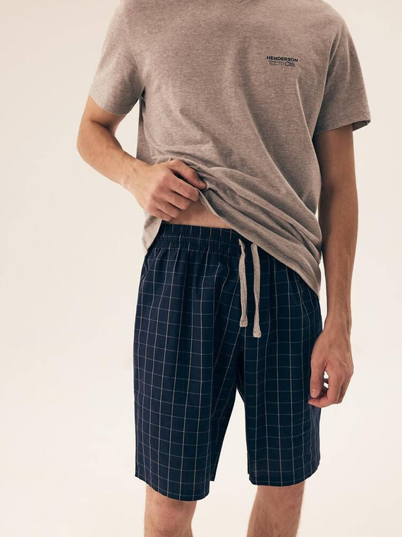 Piżama Męska 42618 Dorm Henderson -szary