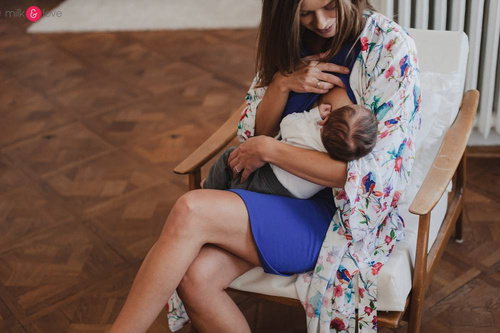 Szlafrok bambusowy Forest Milk&Love 