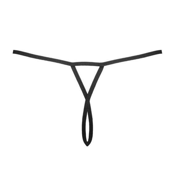 Stringi Damkie Mendi Teyli - czarny