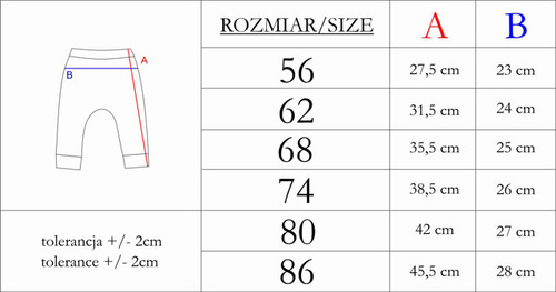 213016 Nelly Spodnie niemowlęce Nicol
