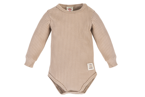 Body niemowlęce z długim rękawem "Natural Harmony" Makoma fango