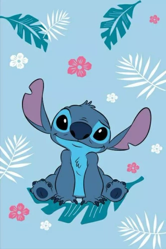 Miękki kocyk dziecięcy Lilo and Stitch Jerry Fabrics | Przytulna mikrofibra na każdą okazję