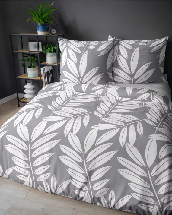 Pościel bawełniana 4964A liście Detexpol