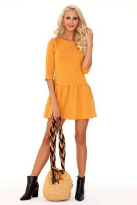 Sukienka damska Marhix Merribel - mustard