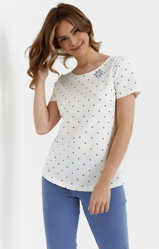 Piżama damska 478 Cana - ecru 