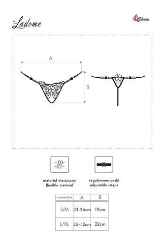 Stringi damskie Ladome LC 90516 LivCo Corsetti Fashion