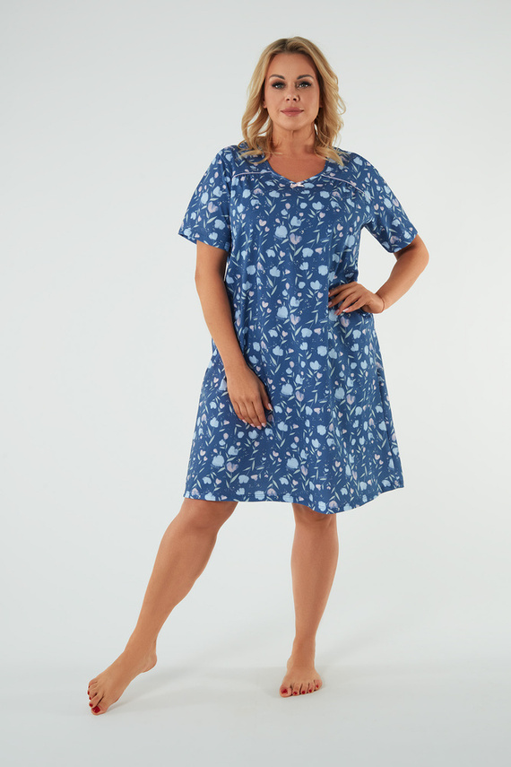 Koszula nocna z krótkim rękawem Agalia Italian Fashion - druk