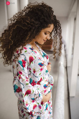 Szlafrok bambusowy Paradise Milk&Love 