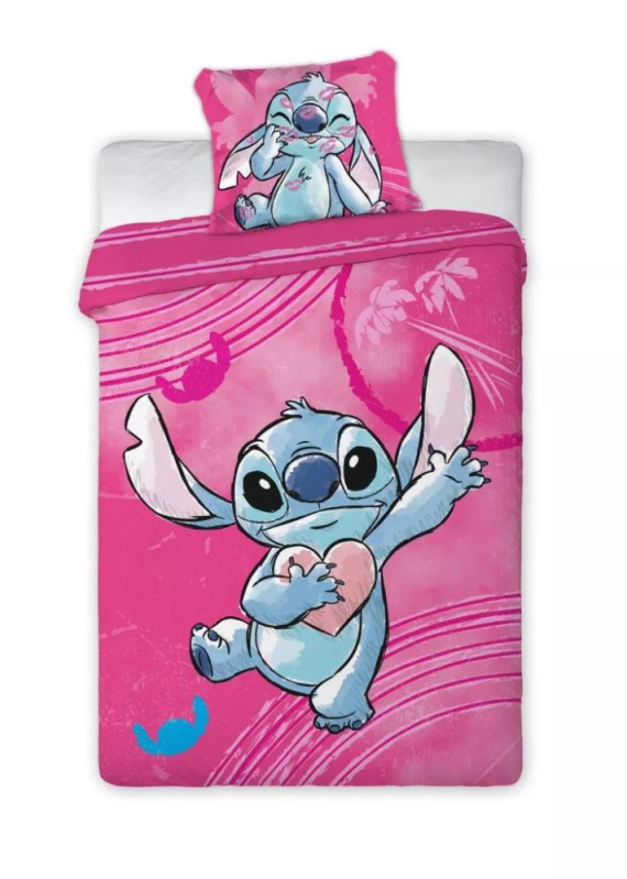 Pościel bawełniana  Lilo and Stitch Cute | Disney | Dziecięca pościel z Stitch’em