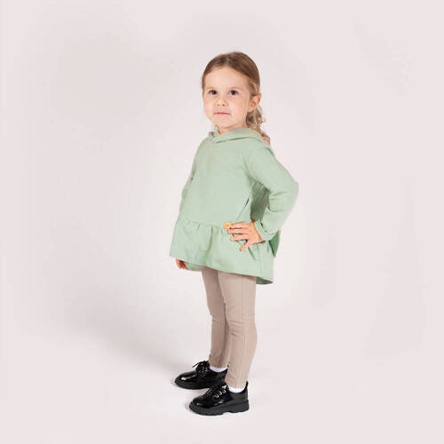 183281 Gaja Legginsy dresowe Nicol - beżowy