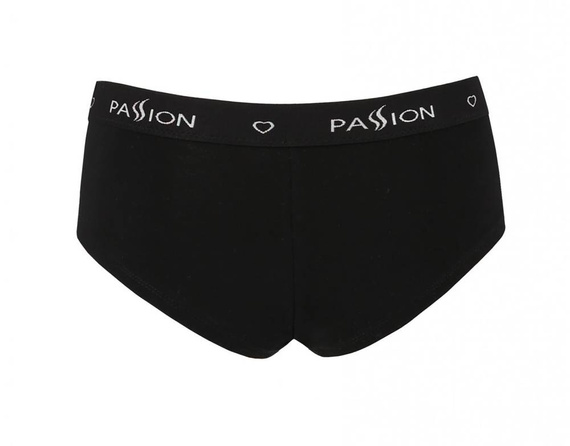 Figi szorty damskie PS010 Passion czarny