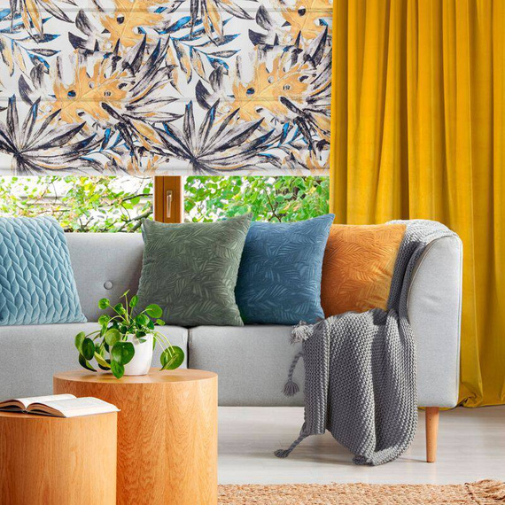 Poszewka dekoracyjna welwetowa Octavia Eurofirany ciemny róż