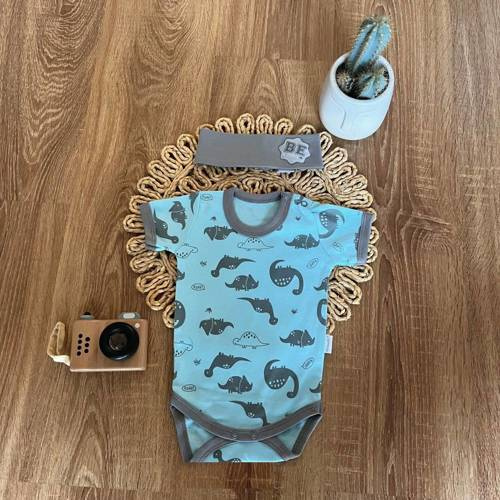 Body z krótkim rękawem BK11725 Dino Mamatti