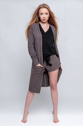 Sensis Piżama damska Susan Brown - brązowy