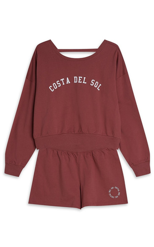 Piżama Damska 42772 Nimes Henderson brązowy