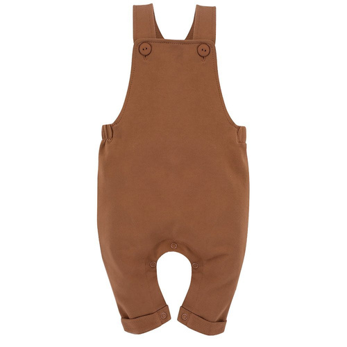 Ogrodniczki niemowlęce Le Tigre Pinokio - brąz 