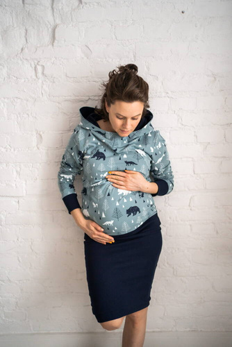 Bluza do karmienia Milk Please Milk&Love w leśny print