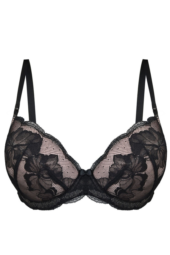 Biustonosz push up 19202 Amelia Mediolano black