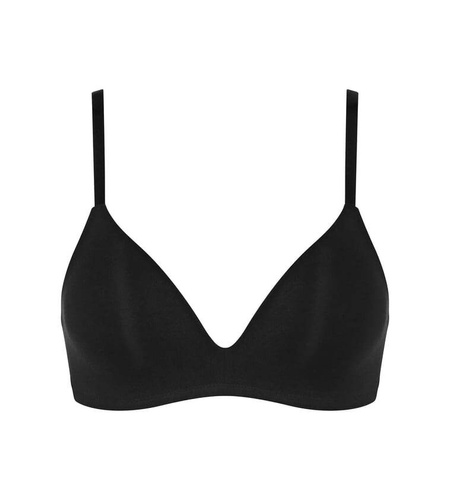 Biustonosz z wkładkami P GO Casual Sloggi - czarny