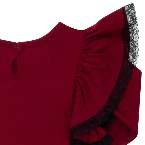 163178 Magia Świąt Sukienka Nicol - bordo