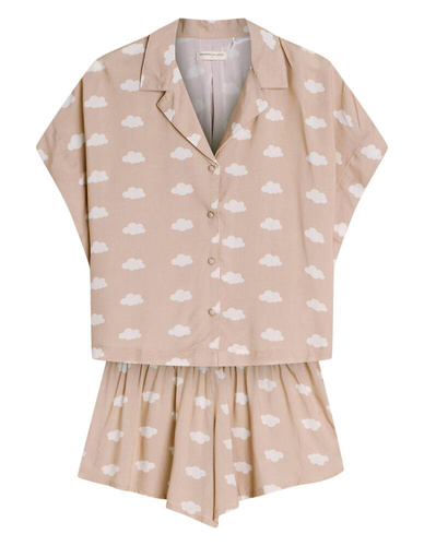 Piżama Damska 42645 Nubes Henderson - sand