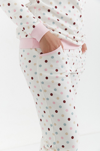 Piżama damska Interlock 435 Cana - ecru