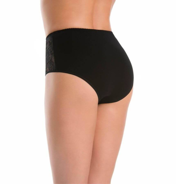 Figi z wysokim stanem Loren Teyli - czarny